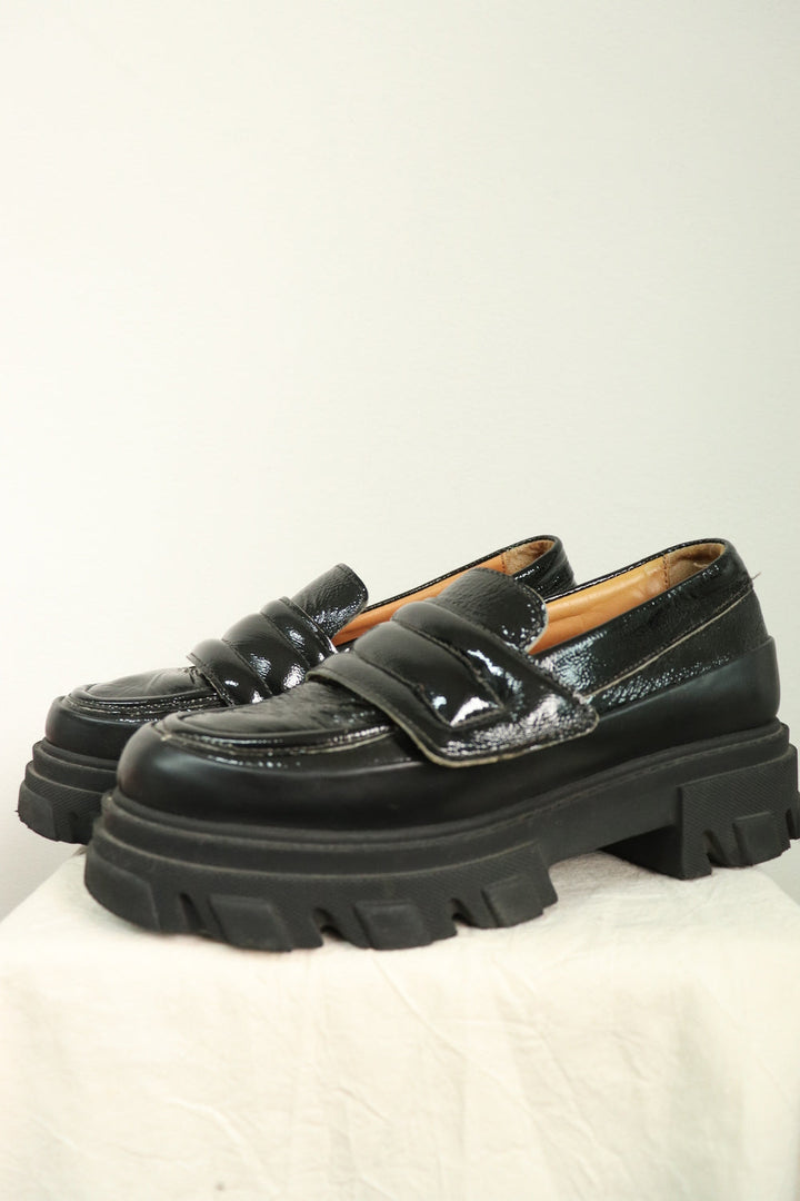 Mocasines Chunky Negras