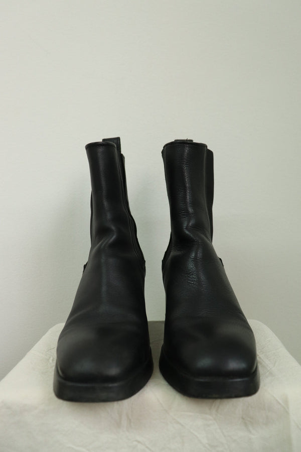 Botines Piel Negros