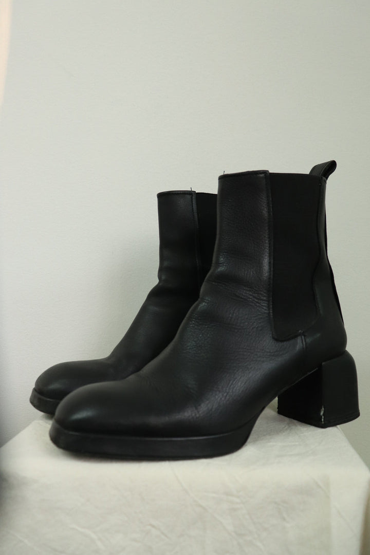 Botines Piel Negros