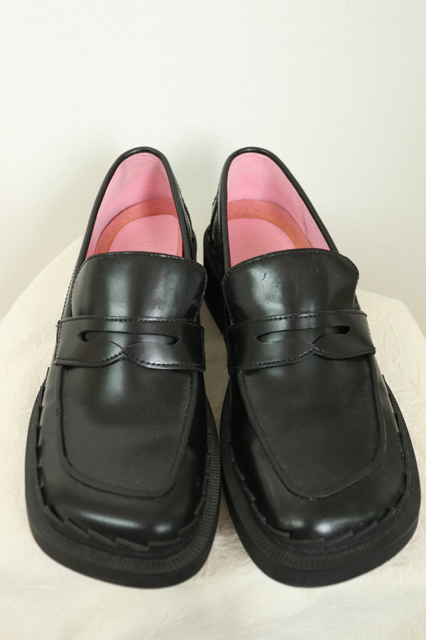 Mocasines Negros Tacon