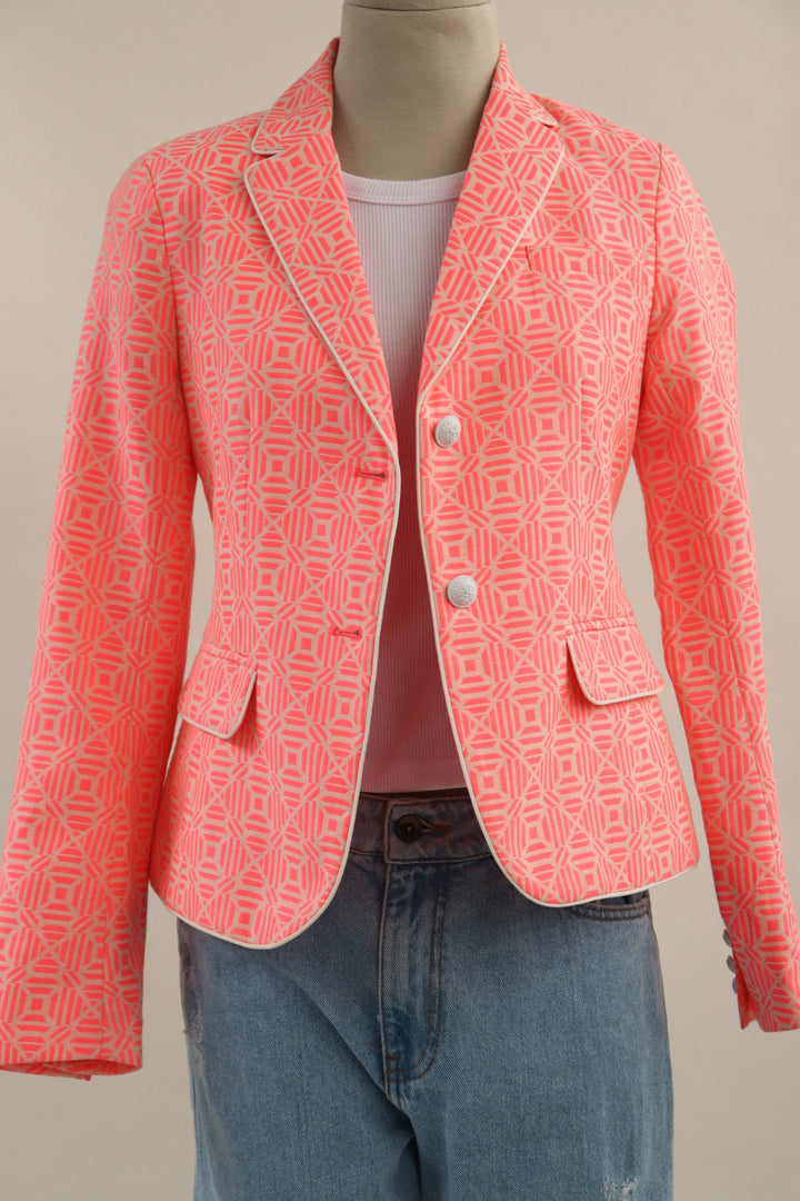 Blazer Neon Arabescos