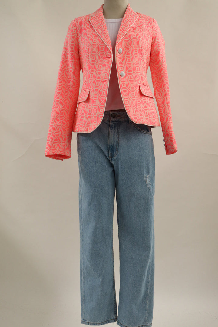 Blazer Neon Arabescos