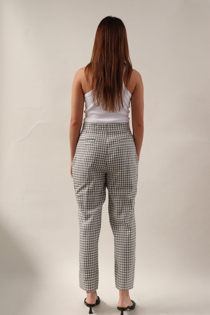 Pantalón Tweed Gris