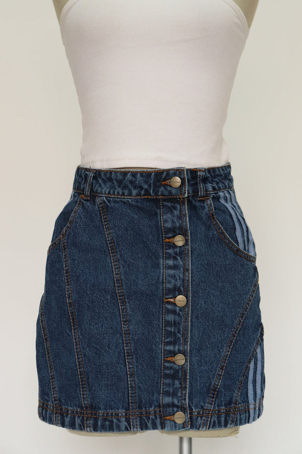 Falda Denim Azul
