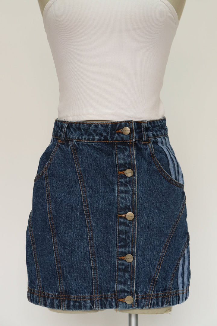 Falda Denim Azul