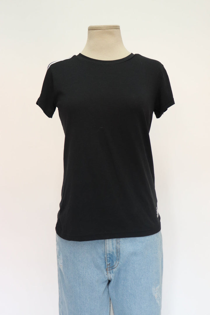 Camiseta Negra Rayas