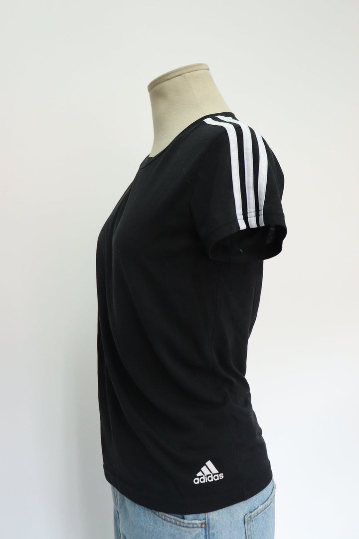 Camiseta Negra Rayas