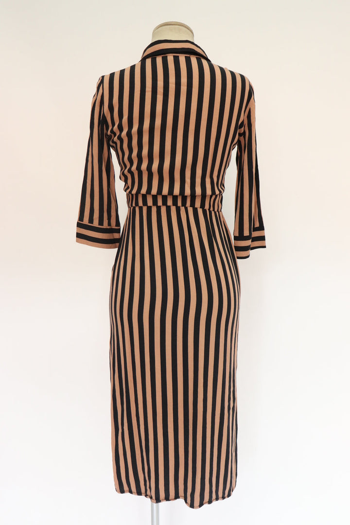 Vestido Camisero Rayas