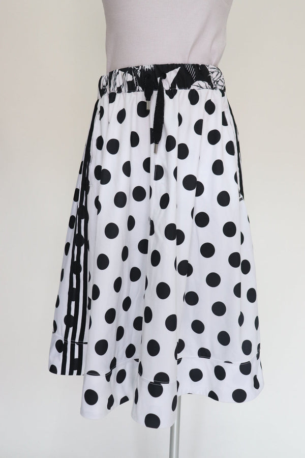 Falda Lunares Negros