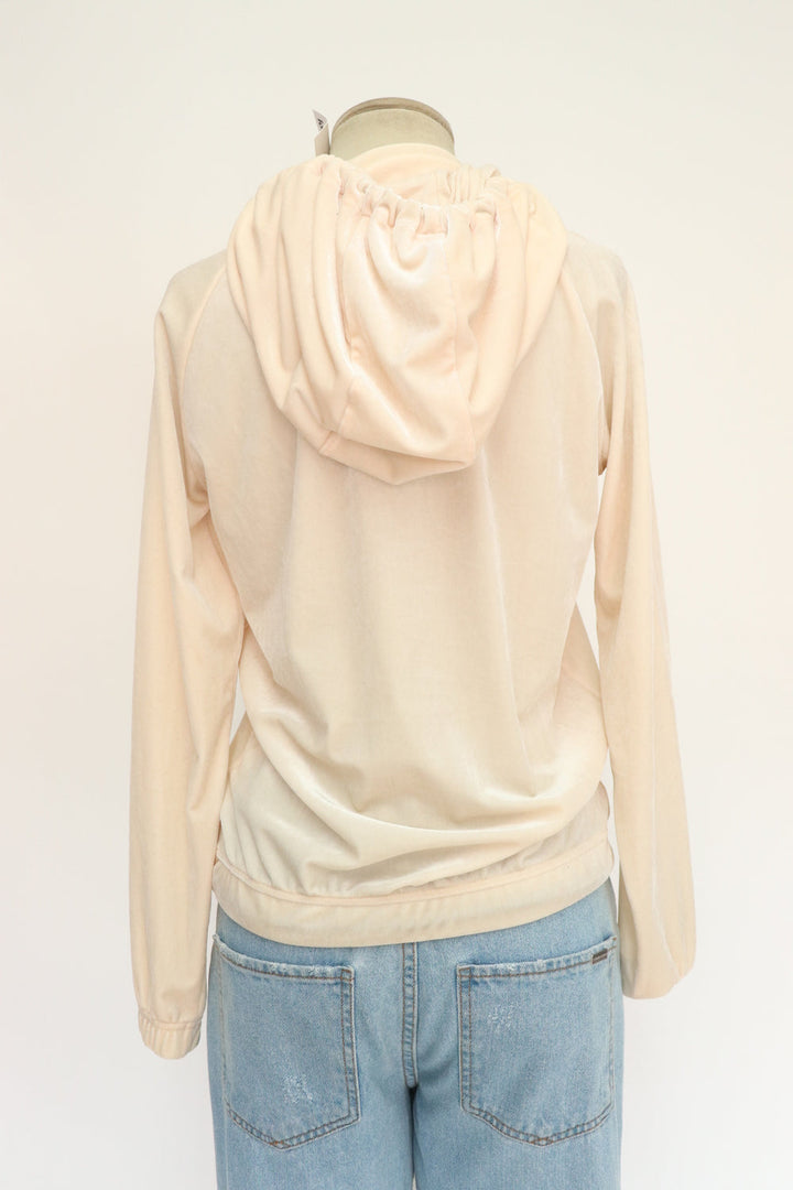 Hoodie Suede Velvet
