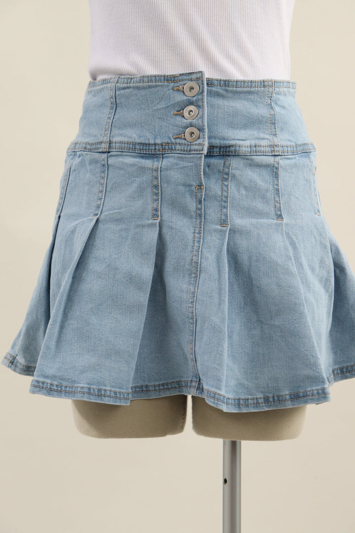 Falda Denim Mini