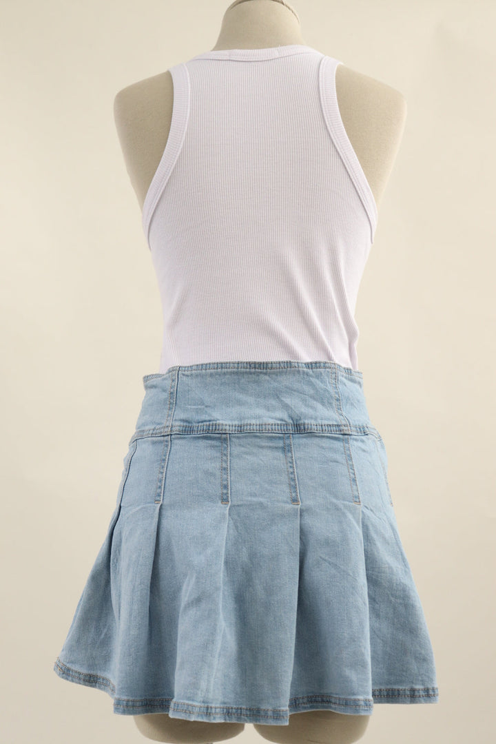 Falda Denim Mini