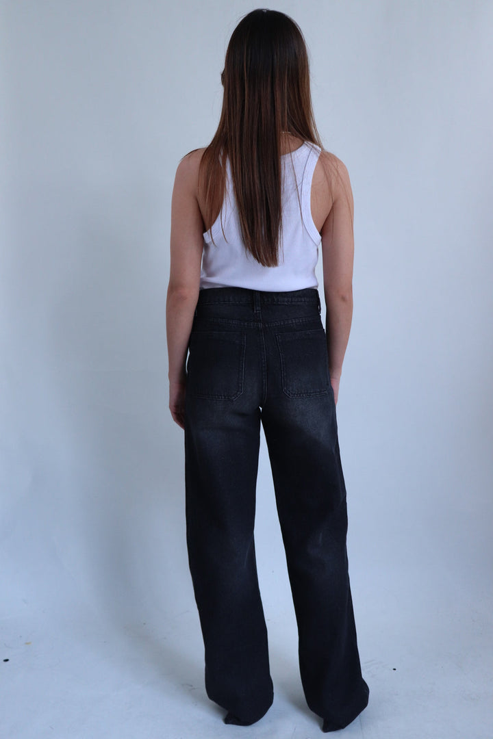 Jean Gris Bootcut