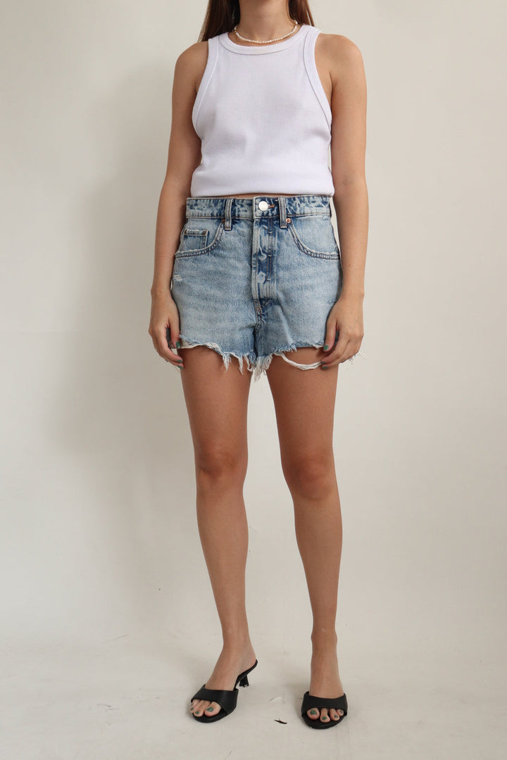 Short Denim Rotos