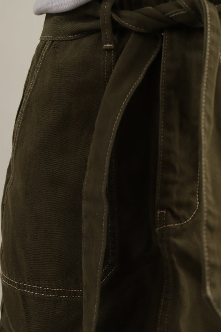 Falda Paperbag Verde