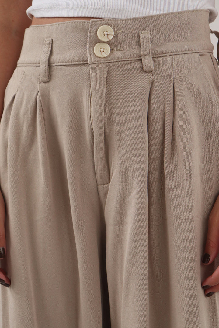 Pantalon Beige Claro