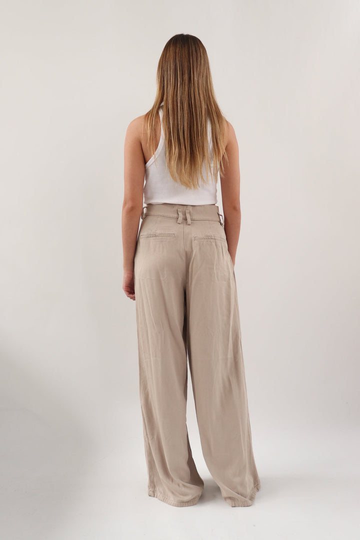 Pantalon Beige Claro