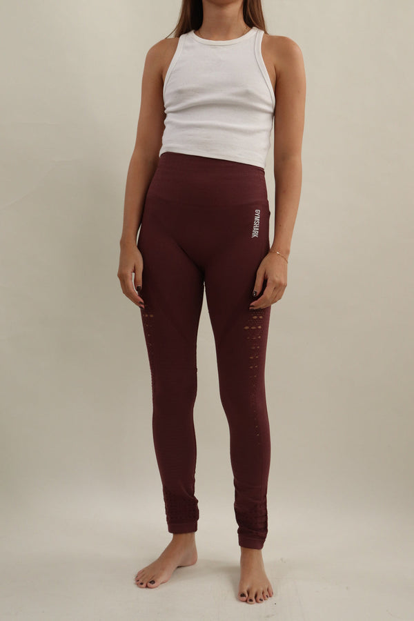 Legging Sport Vinotinto