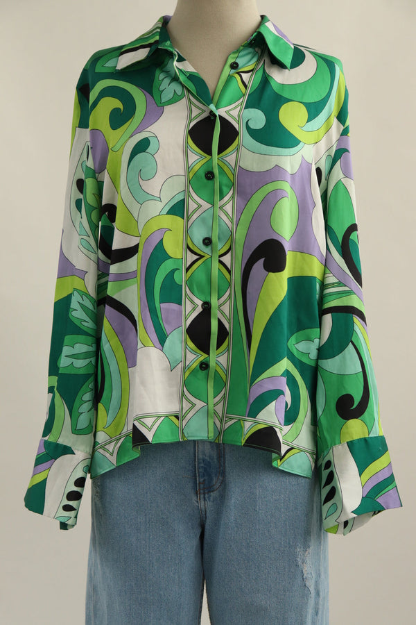 Camisa Groovy Verde