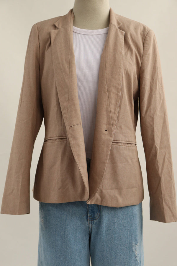 Blazer Beige Claro