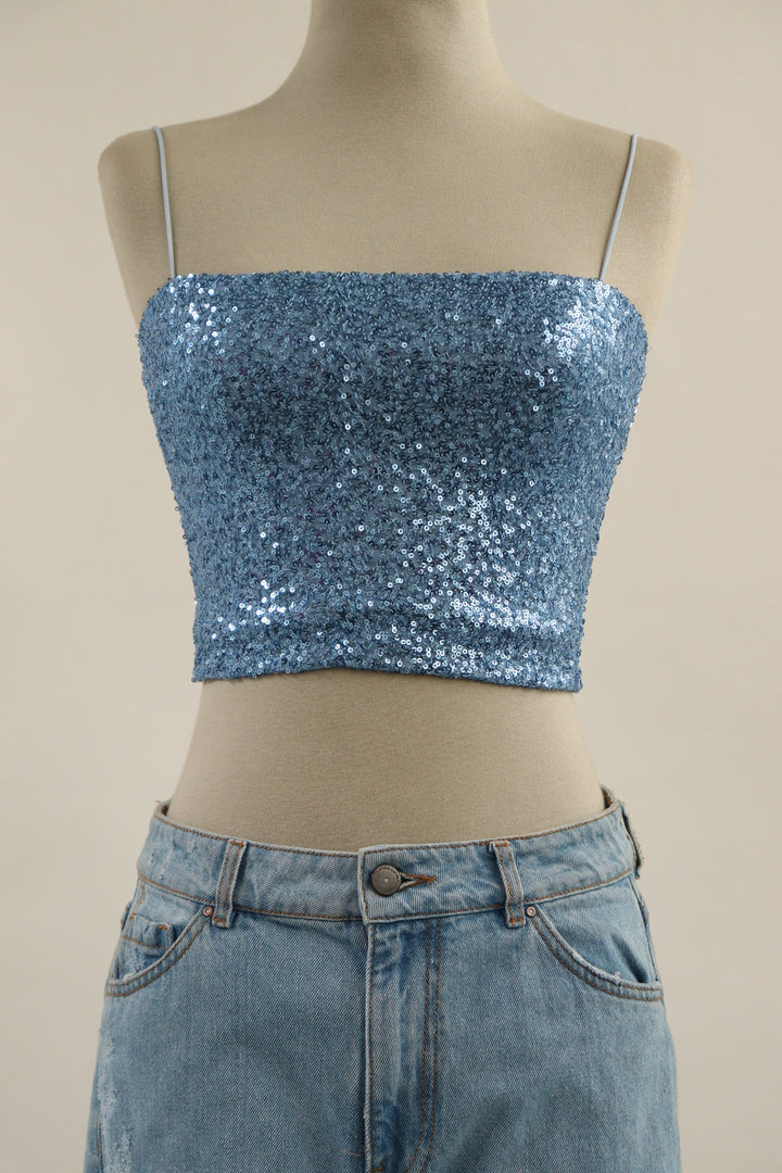 Crop Top Lentejuelas