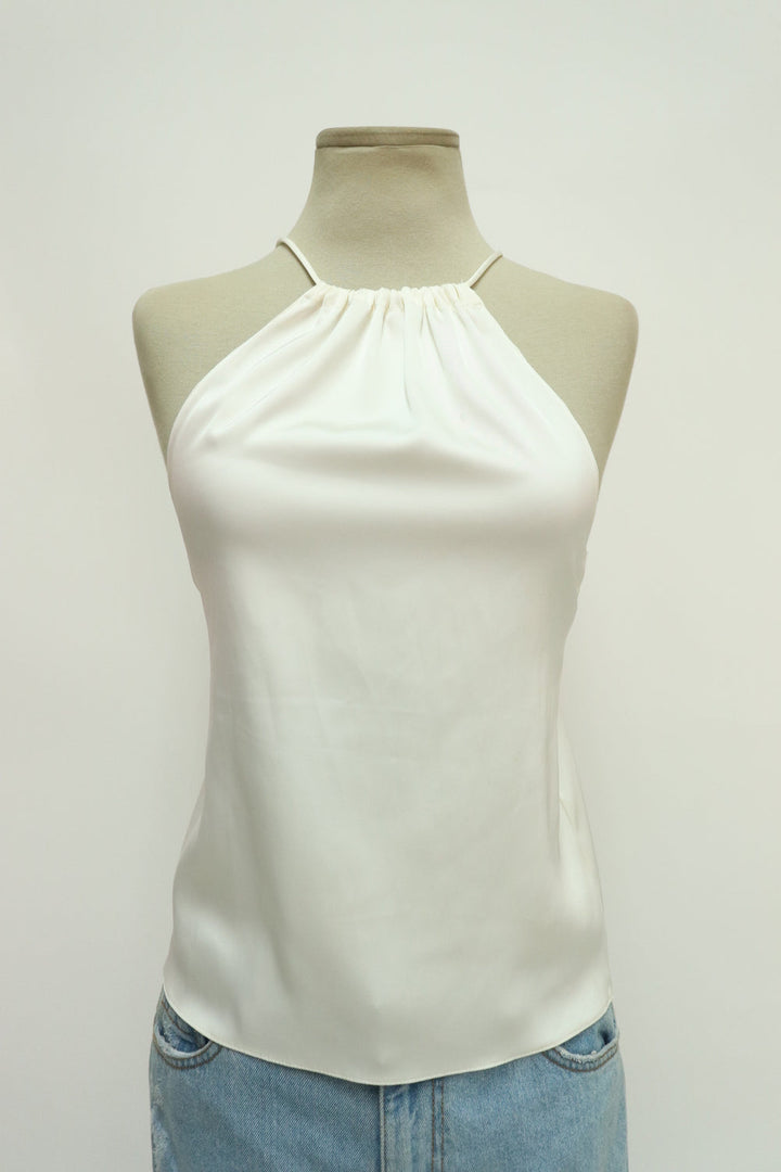 Top Blanco Satinado