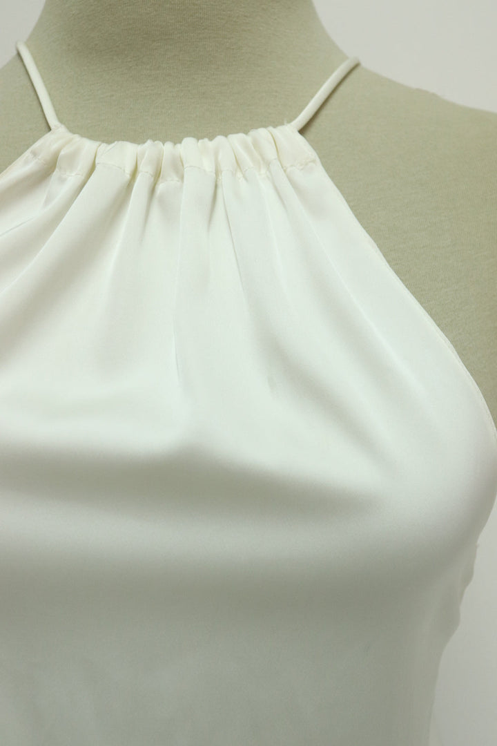 Top Blanco Satinado
