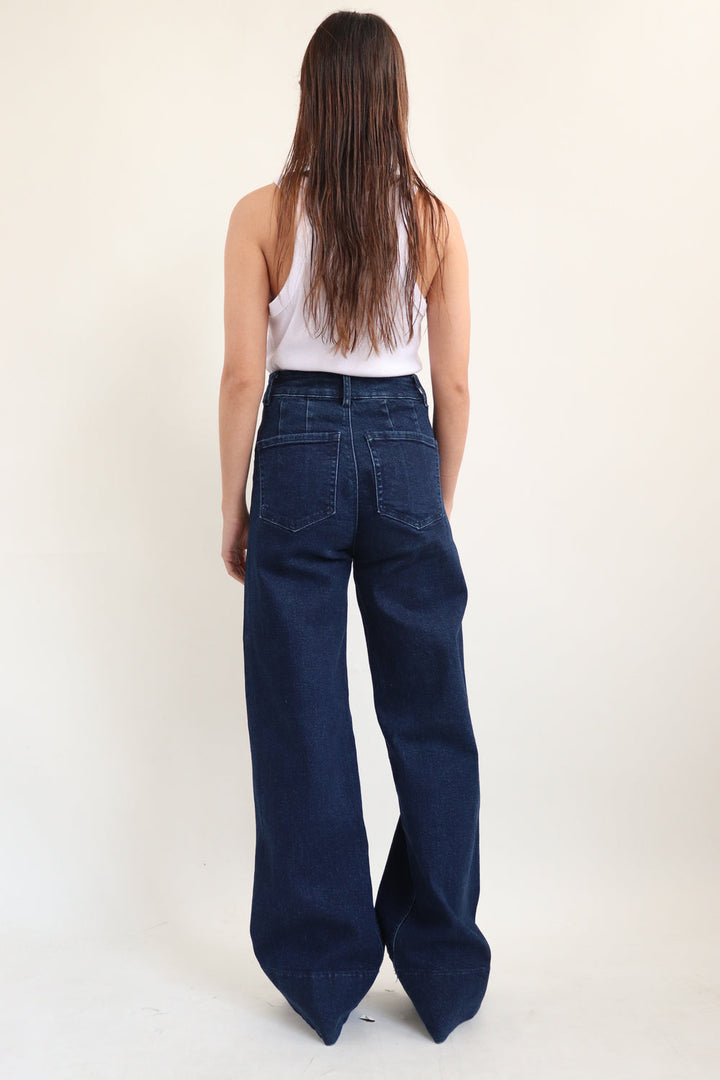 Jean Azul Wide