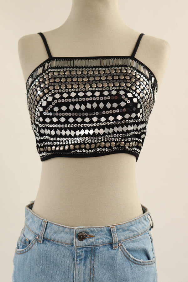 Crop Top Bordado