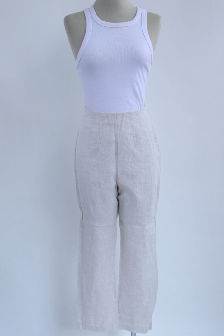 Pantalon Beige Lino