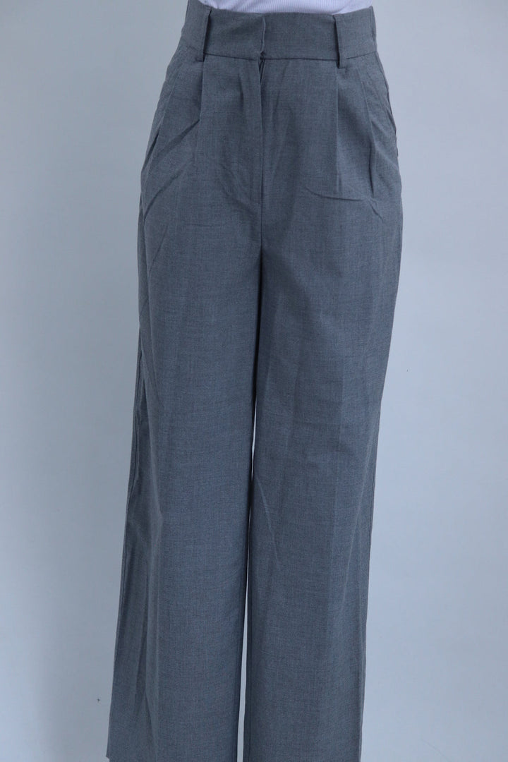 Pantalon Wide Gris