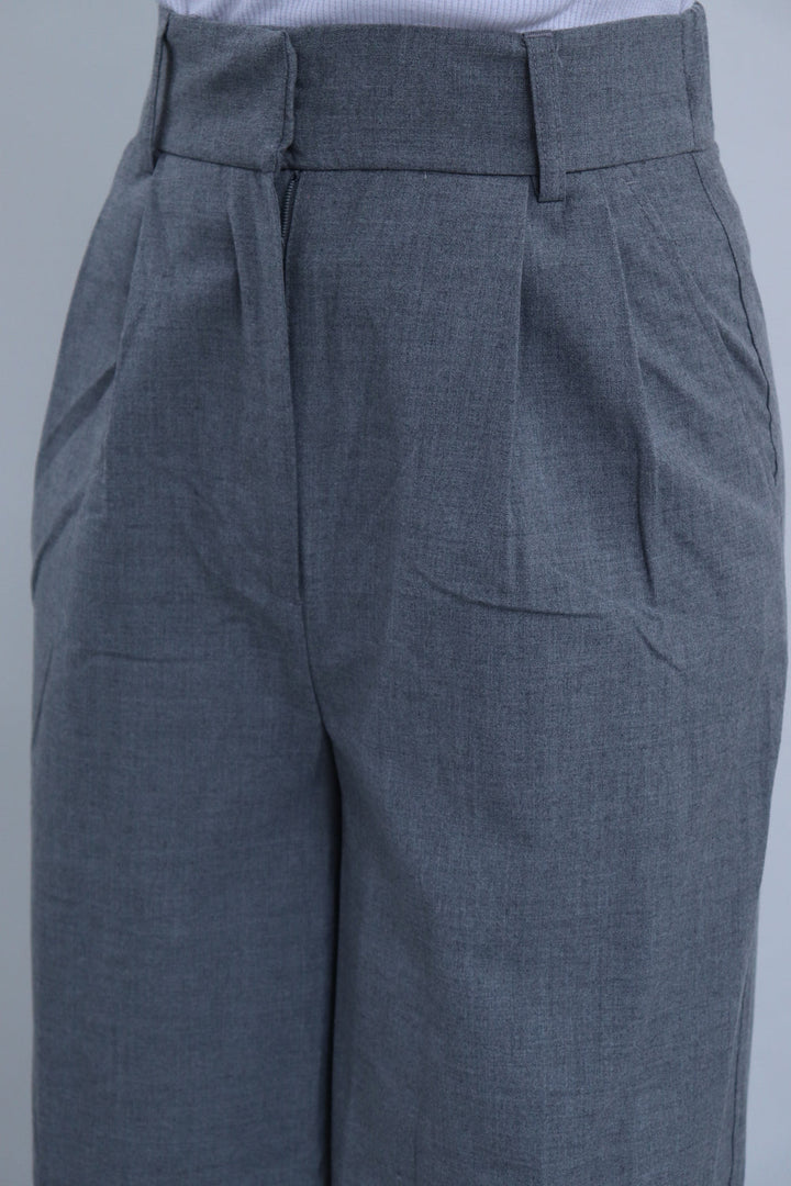 Pantalon Wide Gris