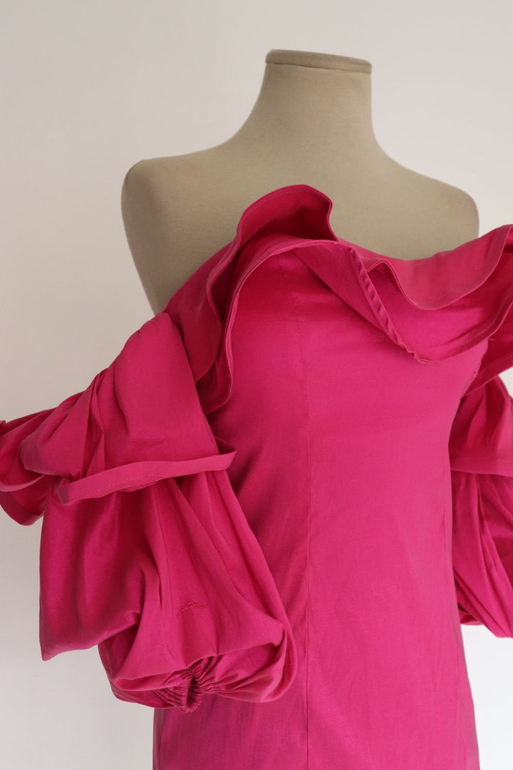 Vestido Fucsia Mini