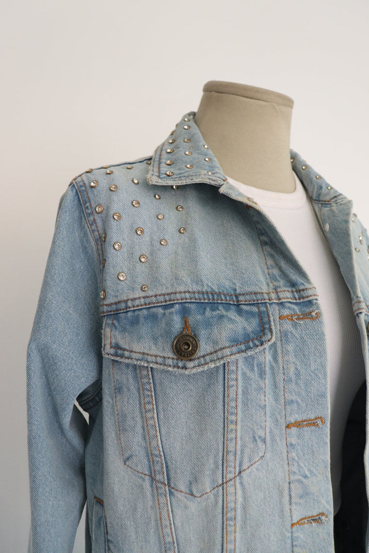 Chaqueta Denim Piedras