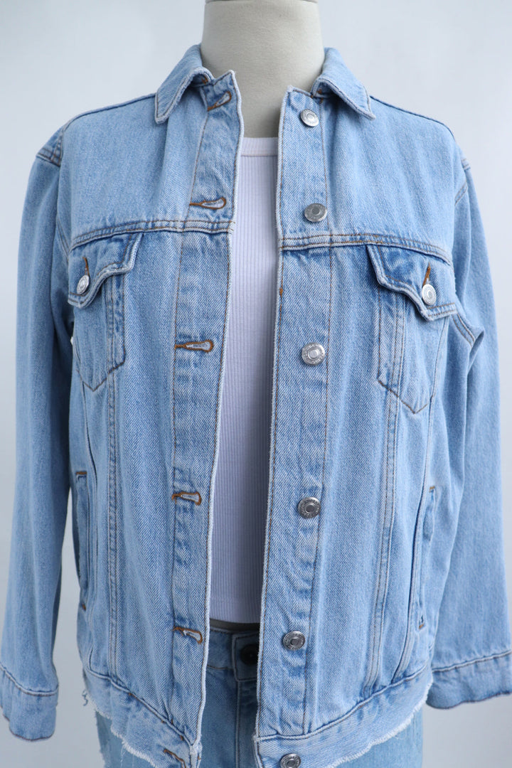 Chaqueta Denim Rotos