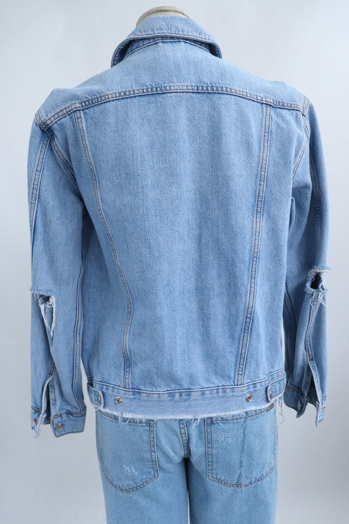 Chaqueta Denim Rotos