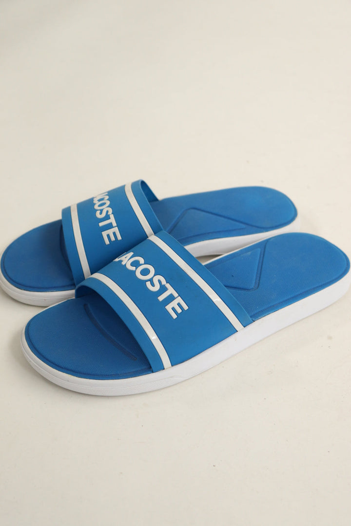 Chanclas Azul Lacoste