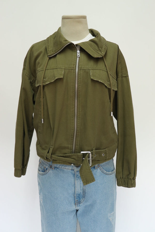 Chaqueta Verde Militar