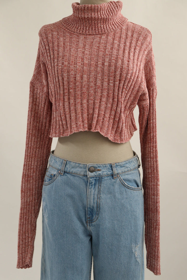 Buzo Crop Rosado