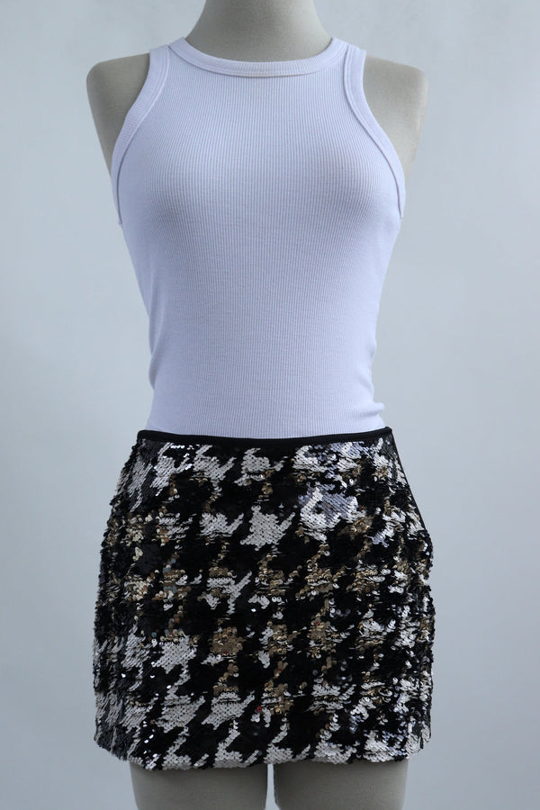 Falda Lentejuelas Mini