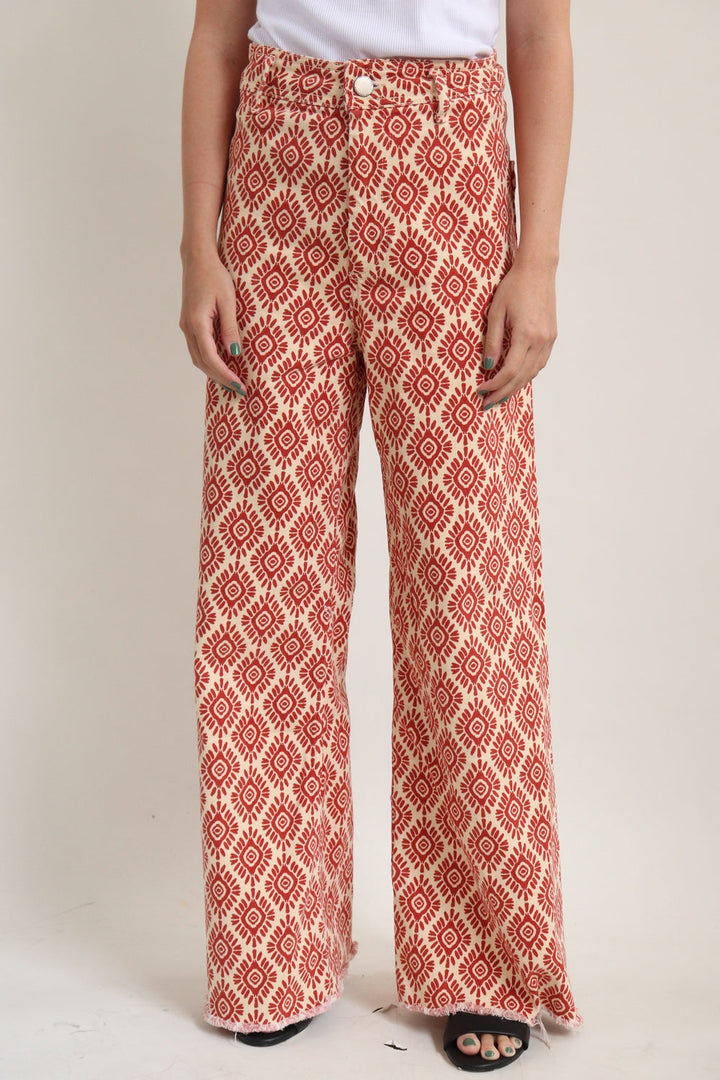 Pantalon Tribal Wide