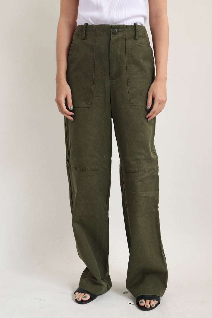 Pantalon Verde Oscuro