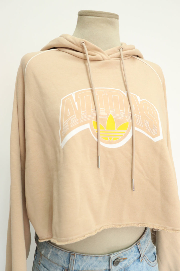 Hoodie Beige Crop