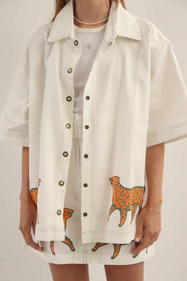 Camisa Blanca Tigres