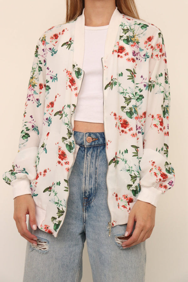 Chaqueta Ligera Flores