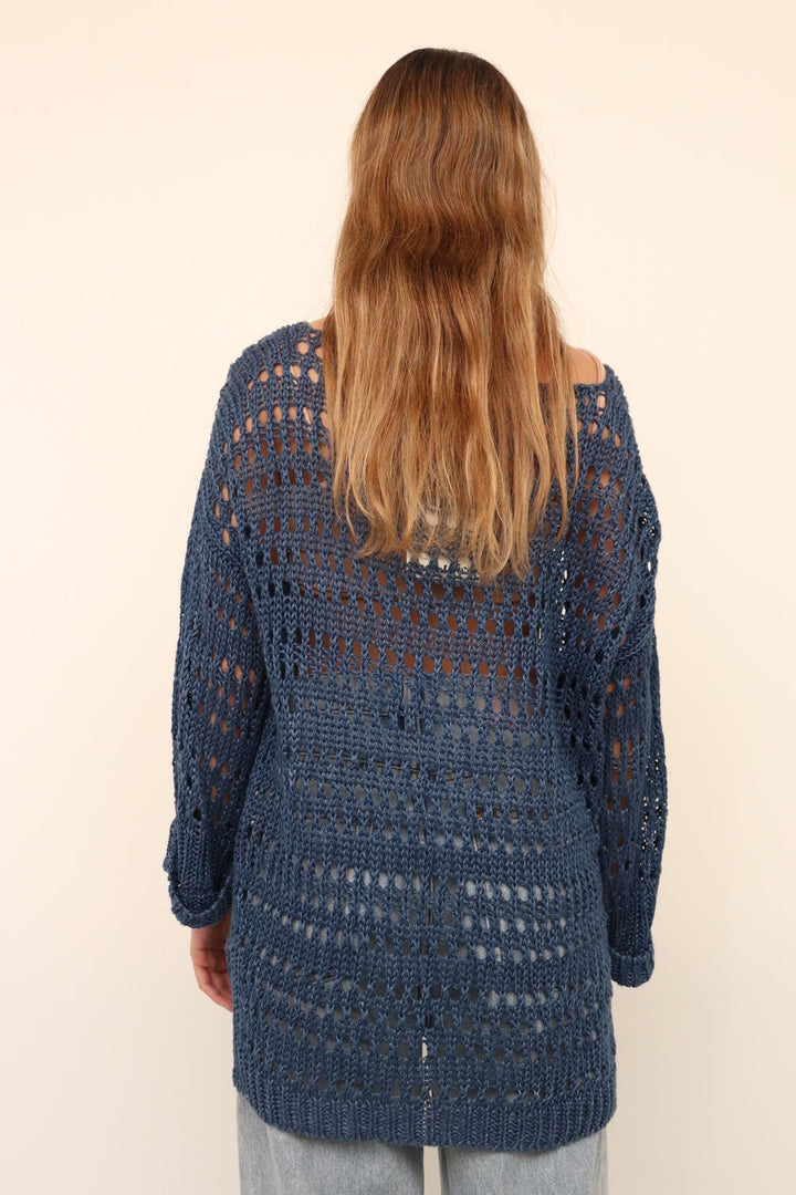 Buzo Azul Crochet