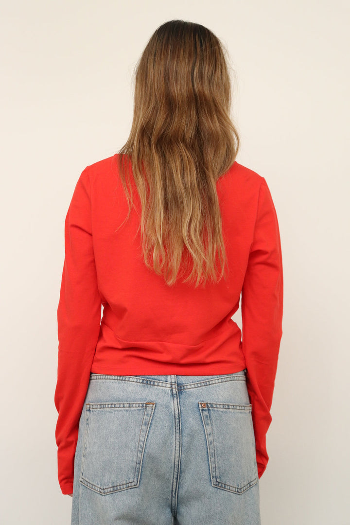 Crop Top Rojo