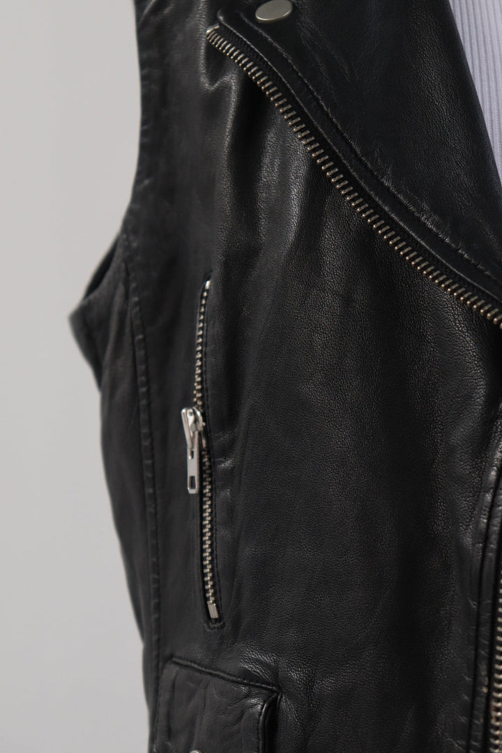 Chaleco Biker Zippers