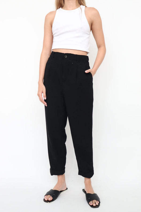 Pantalon Negro Banda