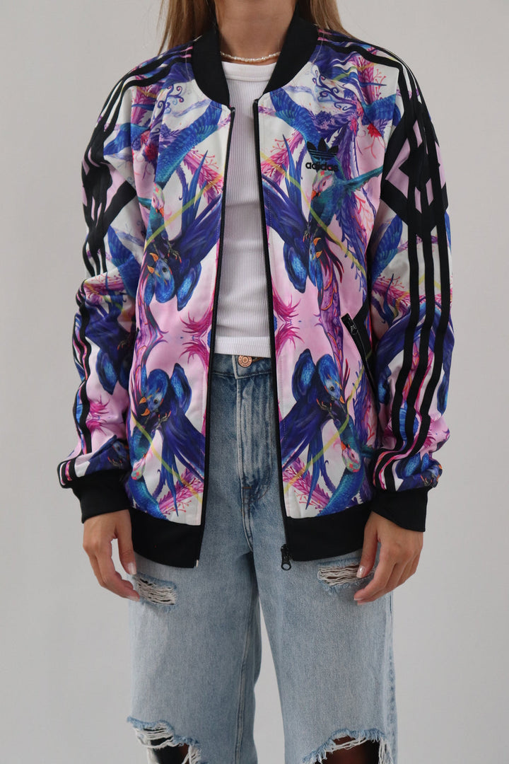 Chaqueta Bomber Pajaros